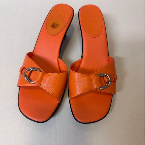 Talbots Sandals size 9 Tangerine - Picture 5 of 7